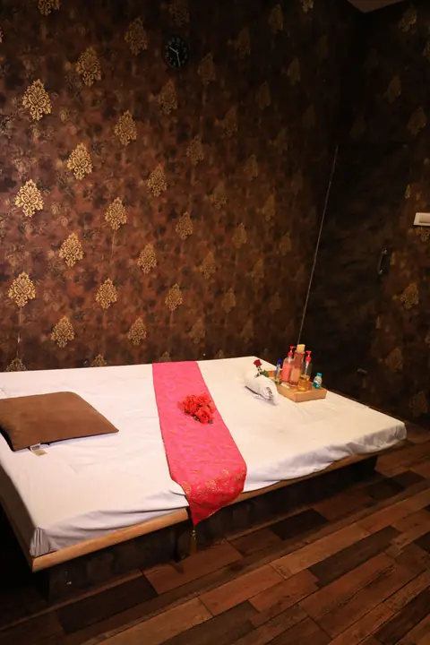 Royal therapy room with warm lighting